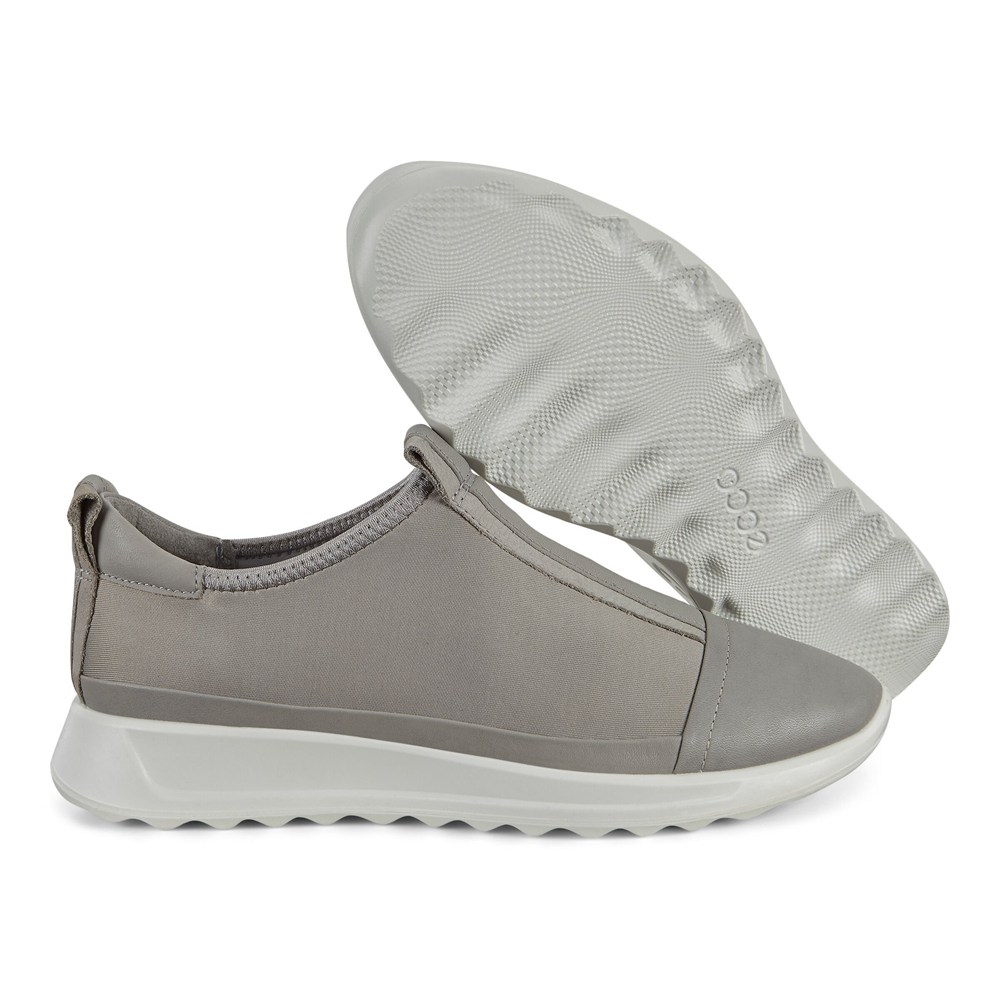 ECCO Womens Sneakers Grey - Flexure Runner - OJR-094653